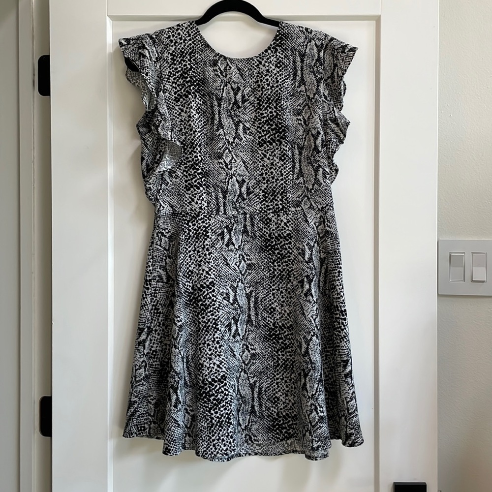 Who what wear snakeskin dress